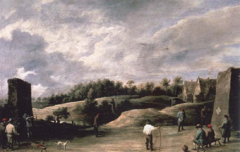 David Teniers the archery contest